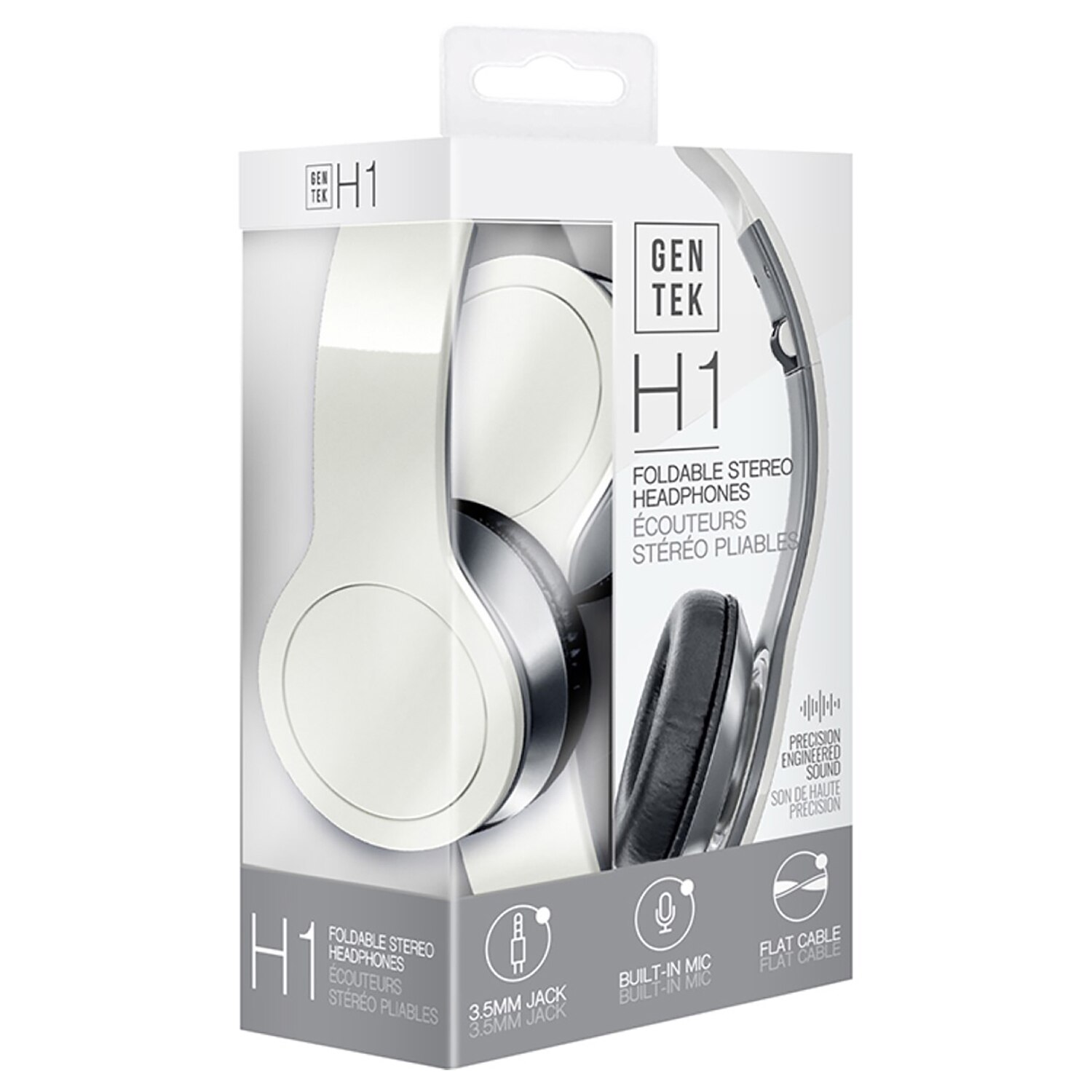 GENTEK H1 Foldable Stereo Headphones