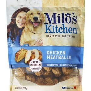 Milo's Kitchen Chicken Meatballs, 10 OZ