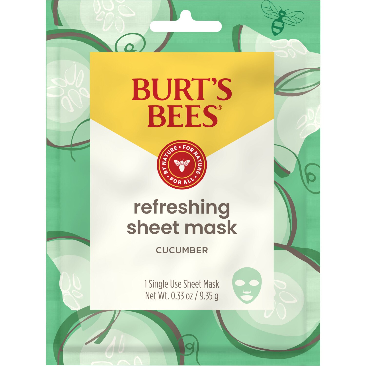 Burt's Bees Refreshing Face Mask with Cucumber