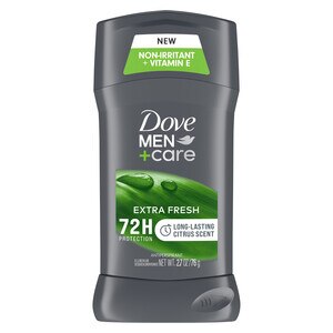 Dove Men+Care 72-Hour Antiperspirant Stick, Extra Fresh, 2.7 OZ