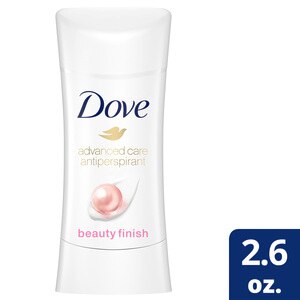Dove Advanced Care 48-Hour Antiperspirant & Deodorant Stick, Beauty Finish, 2.6 OZ