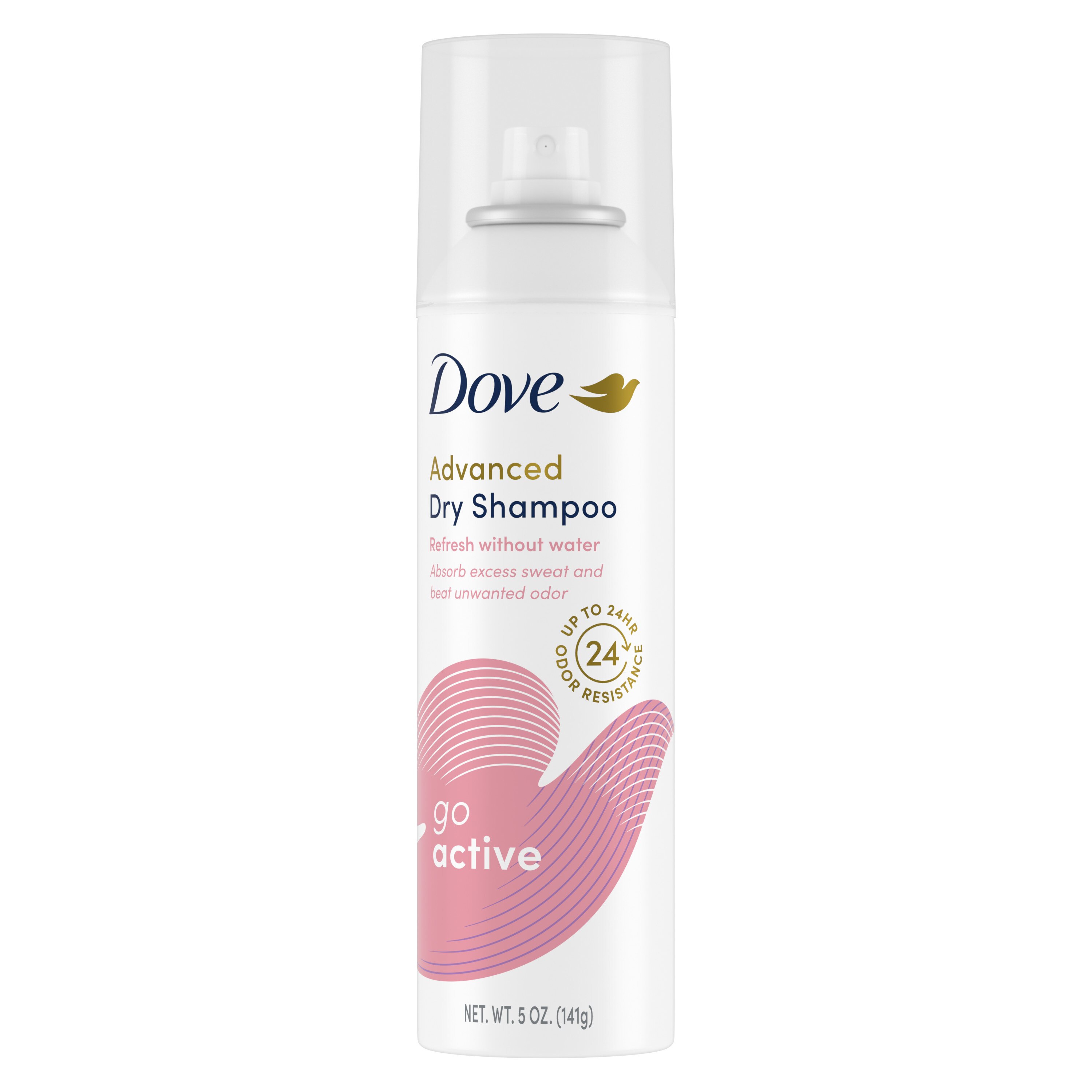 Dove Care Between Washes Dry Shampoo, Go Active, 5 OZ