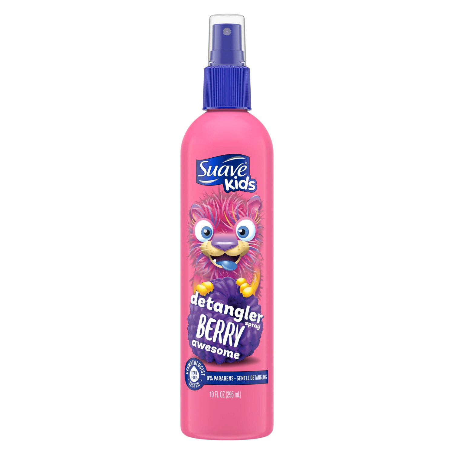 Suave Kids Tear-Free Detangler Spray, Berry Awesome, 10 Oz