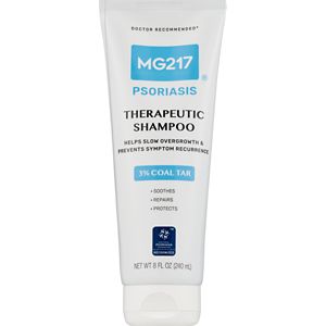 MG217 Psoriasis Therapeutic Shampoo with 3% Coal Tar, 8 OZ