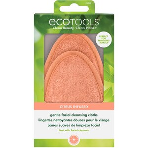 EcoTools Gentle Facial Cleansing Cloths, 2CT