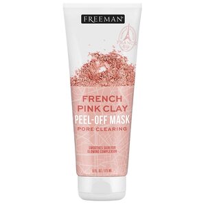 Freeman French Pink Clay Peel-off Mask, 6 OZ