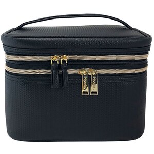 Modella Basketweave 5 Piece Train Case