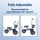 KneeRover All Terrain Knee Walker Knee Scooter, thumbnail image 4 of 8