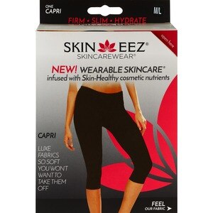 SKINEEZ Skincarewear Capri, Black