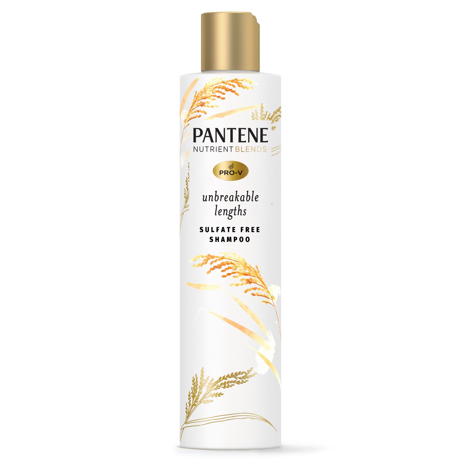 Pantene Nutrient Blends Sulfate Free Shampoo with Rice Water, 9.6 OZ