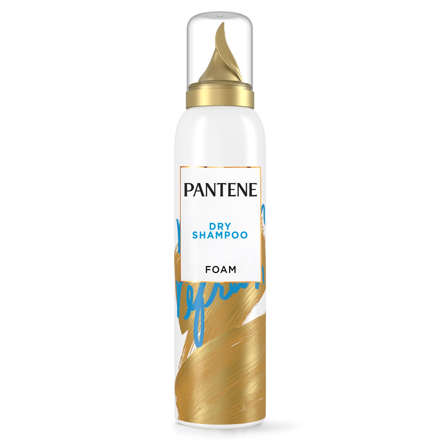 Pantene Pro-V Dry Shampoo Foam, for Thick, Curly, Textured Hair, 5.9 OZ