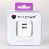iHip Cute Dual Wall Charger, thumbnail image 3 of 4