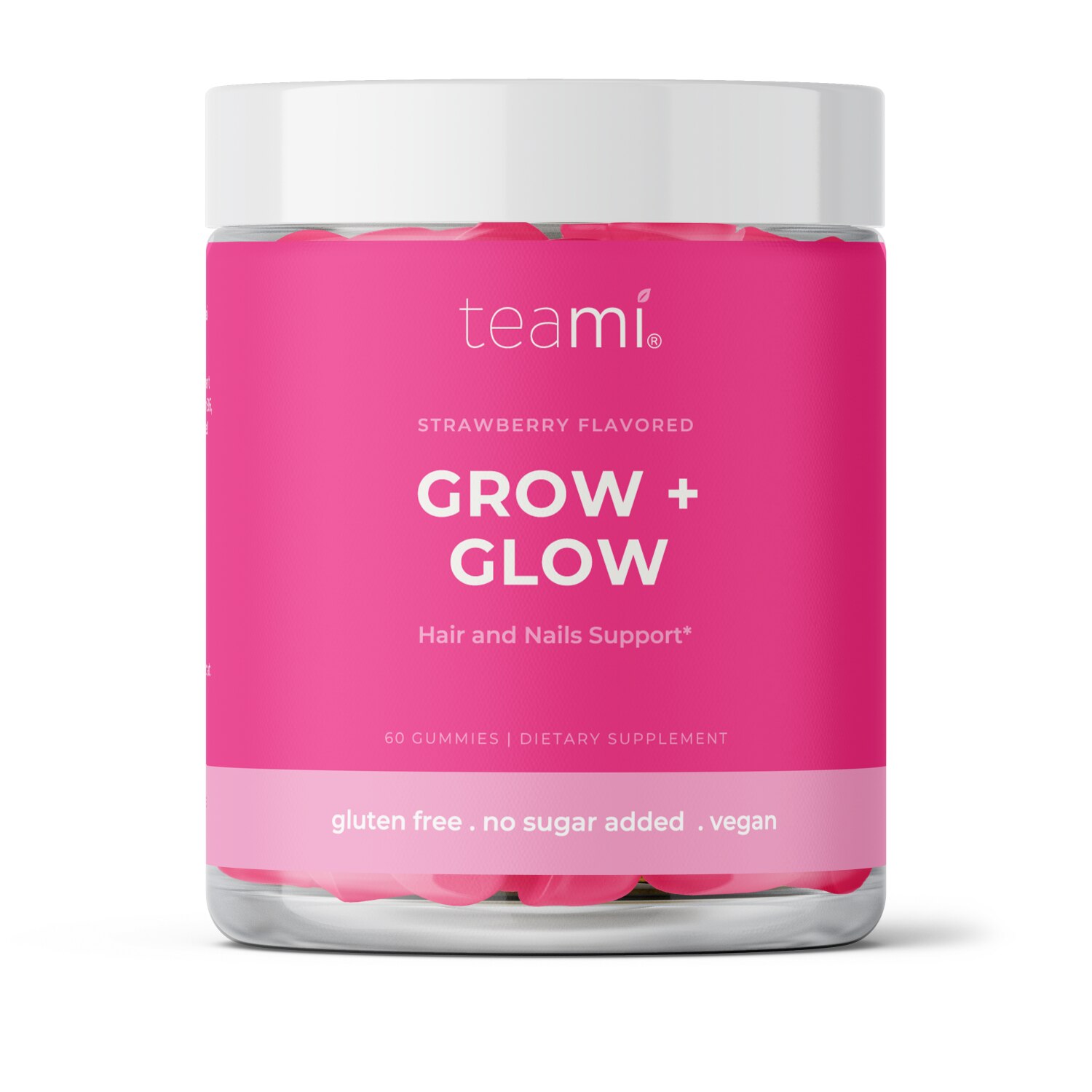 Teami Grow + Glow Gummies, 60 CT