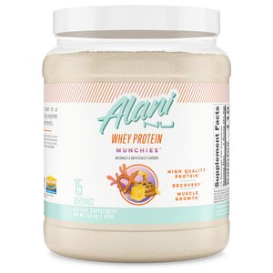 Alani Nu Whey Protein Powder, Gluten-Free, Low Fat Blend of Fast-digesting Protein, 15 Servings