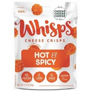 Whisps Hot & Spicy Cheese Crisps, 2.12 oz