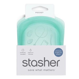 Stasher Pocket Silicone Accessories Bag