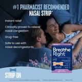Breathe Right Calming Lavender Scented Nasal Strips to Help Stop Snoring, Drug-Free, thumbnail image 3 of 5