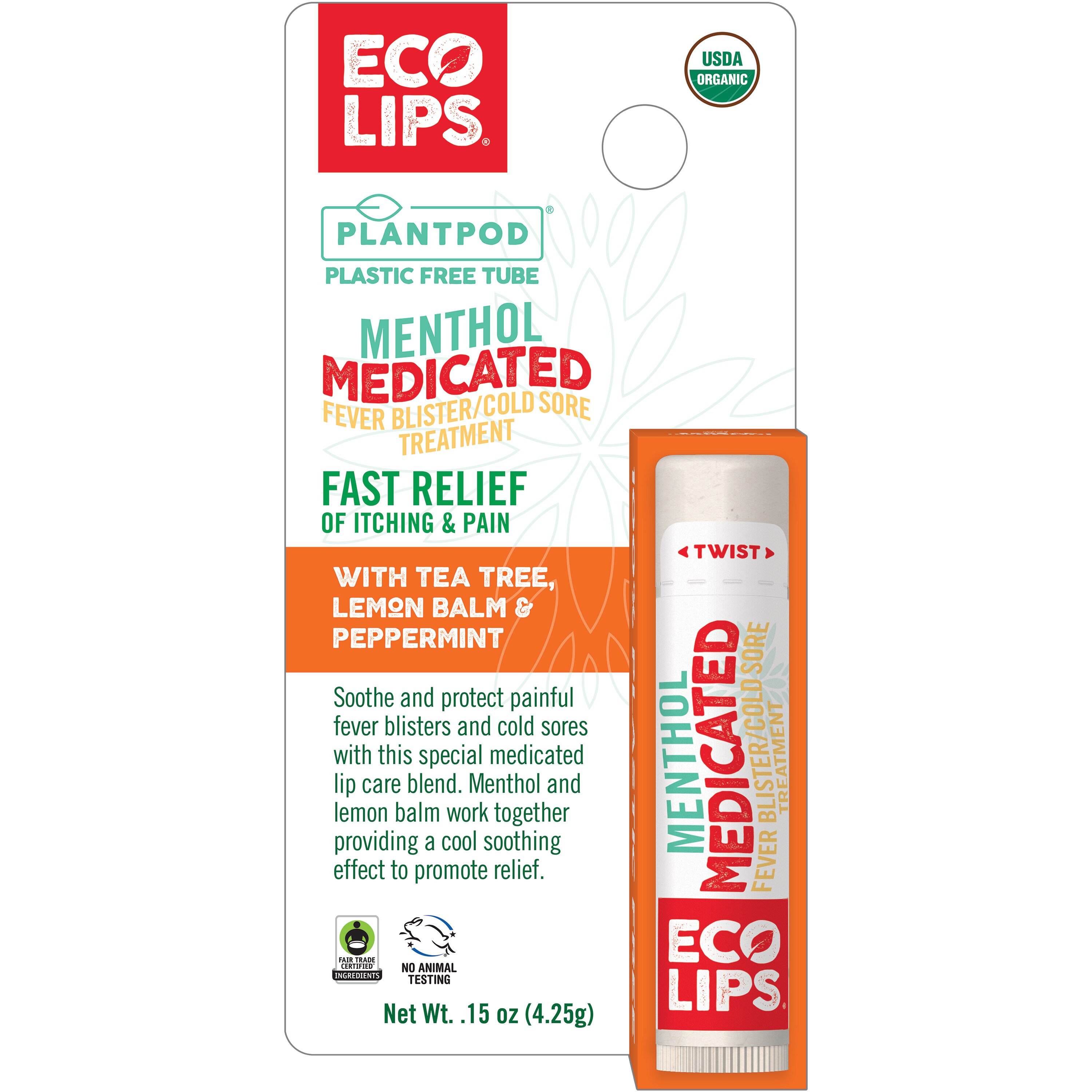 Eco Lips Medicated Lip Balm