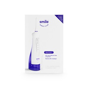 SmileDirectClub Cordless Water Flosser with XL Water Tank and 2 Flossing Tips