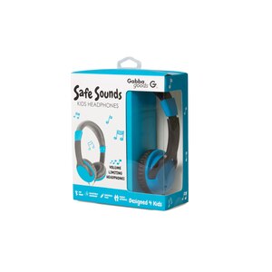 GabbaGoods Kid's Safe Sounds Headphones, Assorted Colors