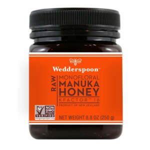 Wedderspoon Raw Monofloral Manuka Honey Kfactor 16, 8.8 OZ