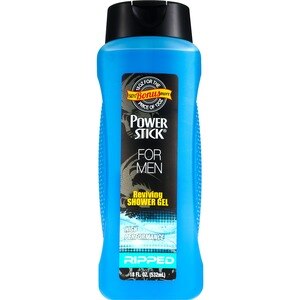 PowerStick Men's Ripped Reviving Shower Gel, 18 OZ