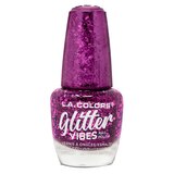 L.A. COLORS Glitter Vibes Nail Polish, thumbnail image 1 of 2