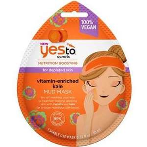 Yes To Carrots Vitamin-Enriched Kale Mud Mask