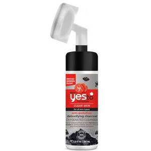 Yes To Tomatoes Charcoal Anti-Pollution Oxygenated Foaming Cleanser, 3.8 OZ