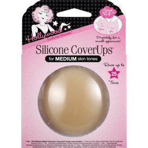 Hollywood Fashion Secrets Silicone CoverUps, Size 1, Medium