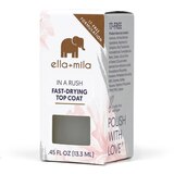 ella+mila In a Rush Fast Dry Top Coat, 0.45 OZ, thumbnail image 2 of 4