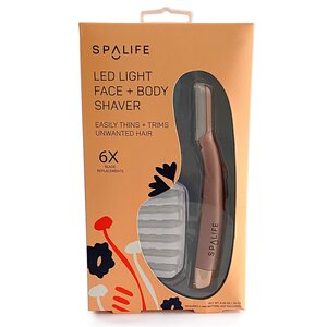 Spa Life LED Light Face + Body Shaver