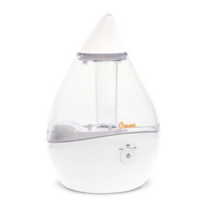 Crane Droplet 0.5 Gallon Ultrasonic Cool Mist Humidifier