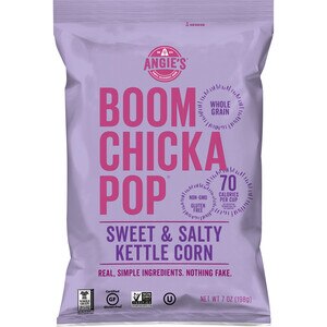 Angie's Boomchickapop Sweet & Salty Kettle Corn Popcorn, 7 oz