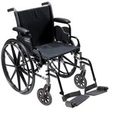 Drive Medical Cruiser III Wheelchair with Flip Back Removable Desk Arms and Footrests, thumbnail image 4 of 4