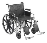 McKesson Bariatric Wheelchair 22 Inch Seat Width 450 lbs. Weight Capacity, thumbnail image 1 of 1