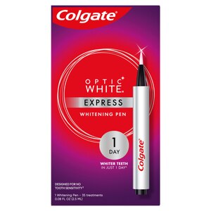 Colgate Optic White Express Teeth Whitening Pen, 35 Treatments, 0.08 OZ
