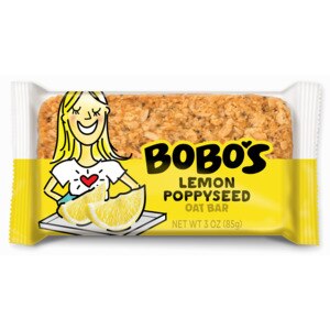 Bobo's Lemon Poppyseed Oat Bar, 3 oz