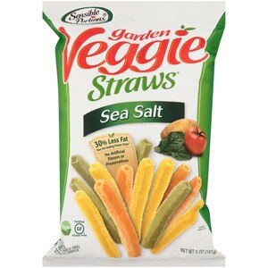 Sensible Portions Sea Salt Garden Veggie Straws, 5 oz