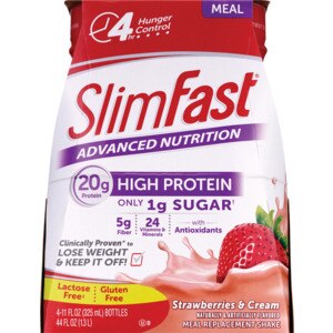 Slimfast Advanced Nutrition Meal Replacement, 4 PK