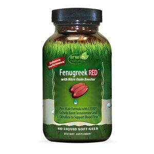 Irwin Naturals Fenugreek RED Soft-gels, 60 CT