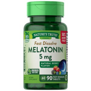 Nature's Truth Melatonin Tablets, 5 mg, 90 CT