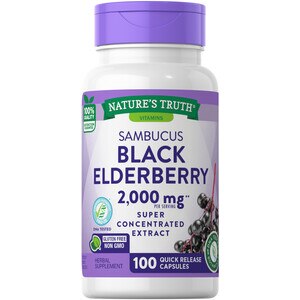 Nature's Truth Sambucus Black Elderberry