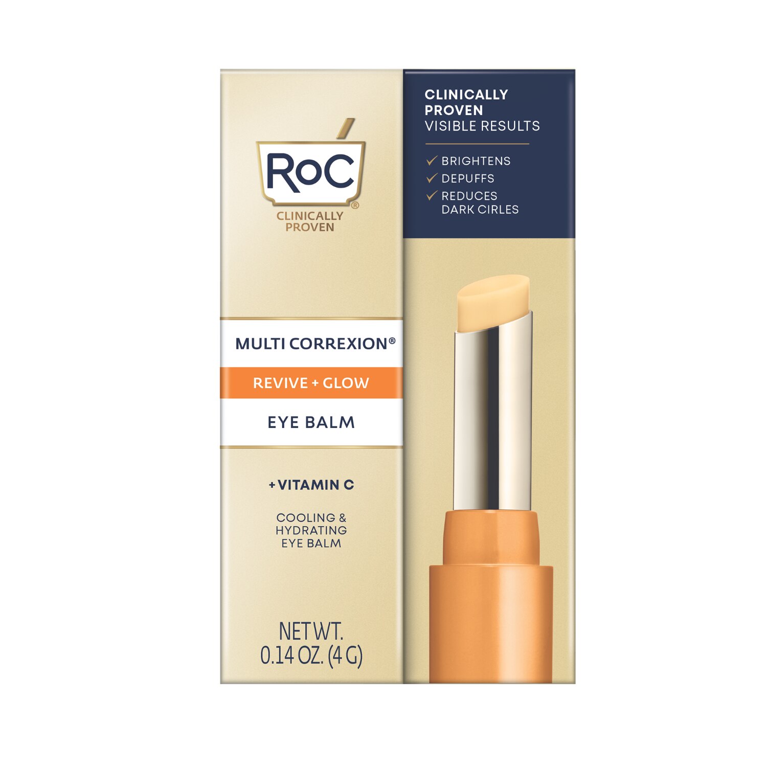 RoC Revive + Glow Eye Balm, .14 oz