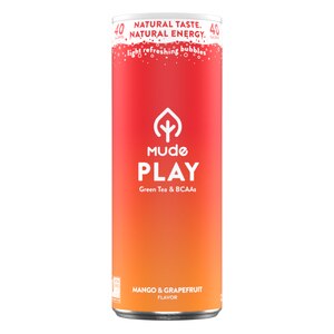 Mude Flavored Sparkling Beverage, Play, 12 oz