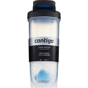 Contigo Shake & Go Fit Bottle, 28 OZ Carolina Blue