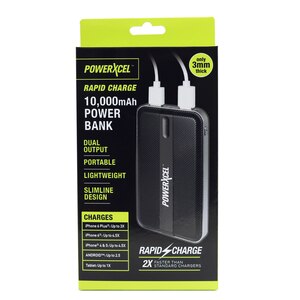 PowerXcel Powerbank Black