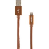 PowerXcel Lightning Leather Cable - Saddle Color, thumbnail image 2 of 2