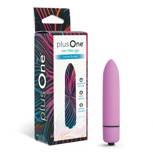 plusOne Travel Vibrating Bullet Massager