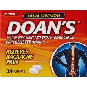 Doan's Extra Strength Pain Relieving Caplets, 24CT